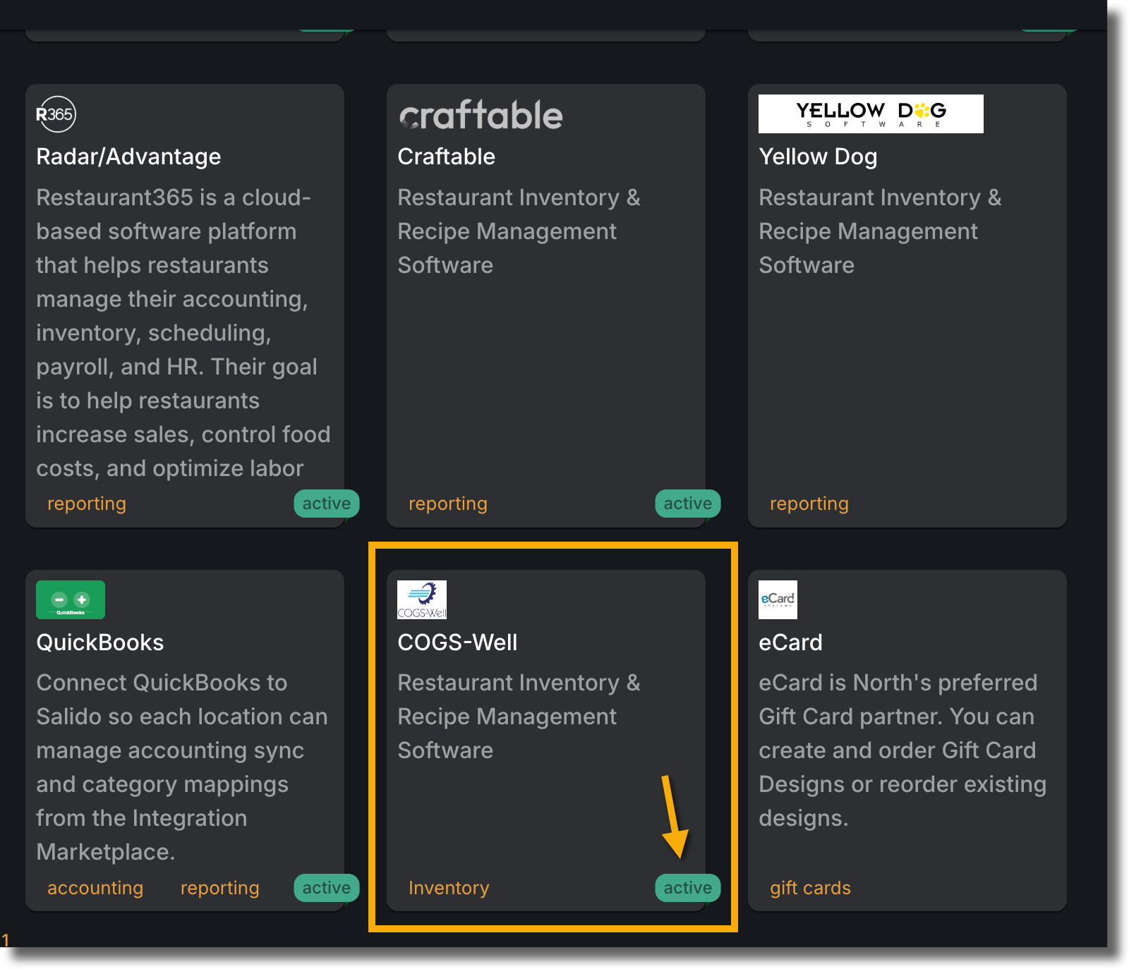 Verify Active Integration Status