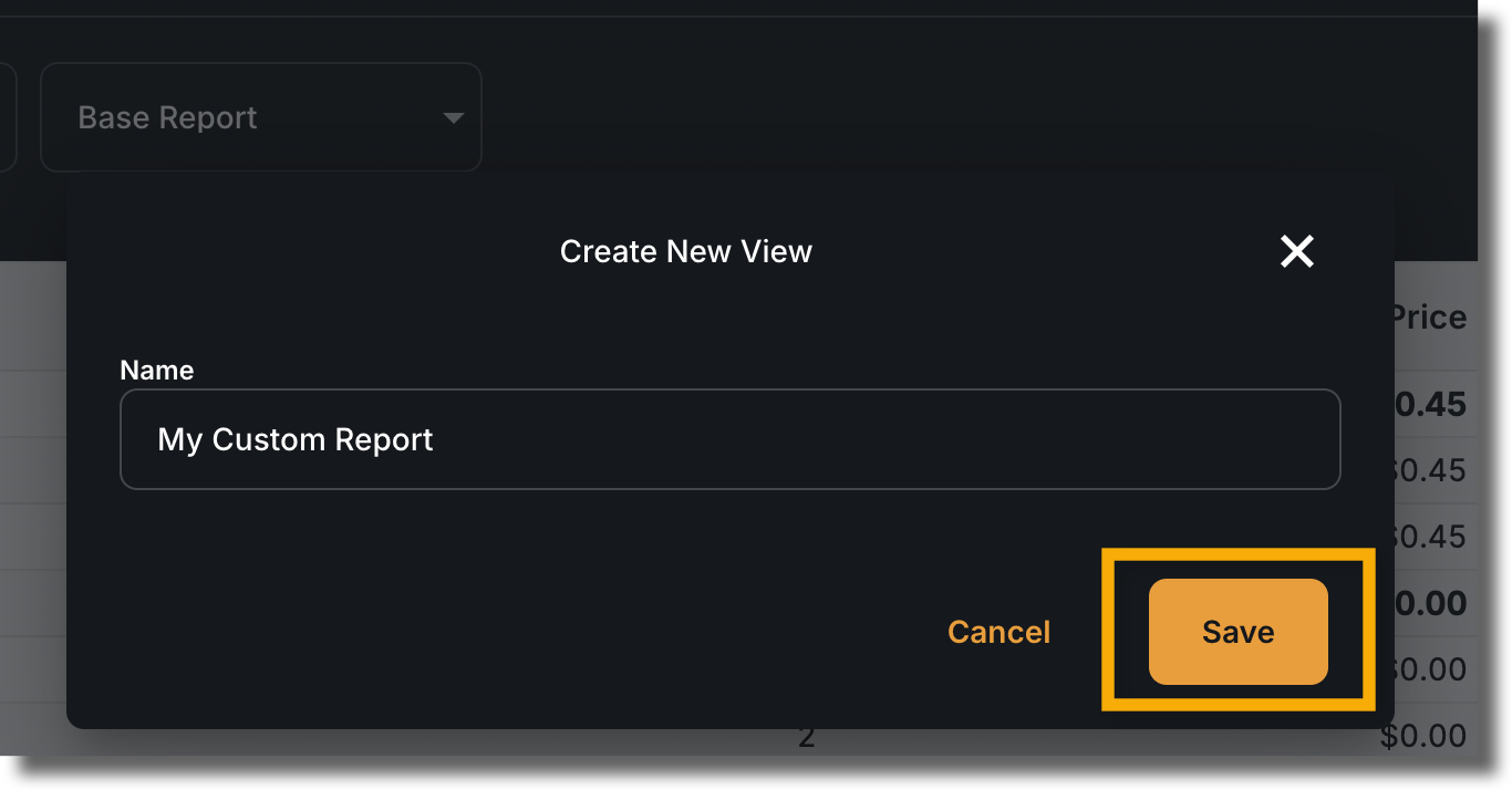 Save Changes prompt