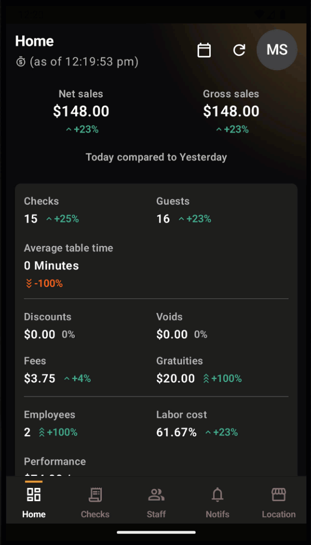 Adjust lead times animation